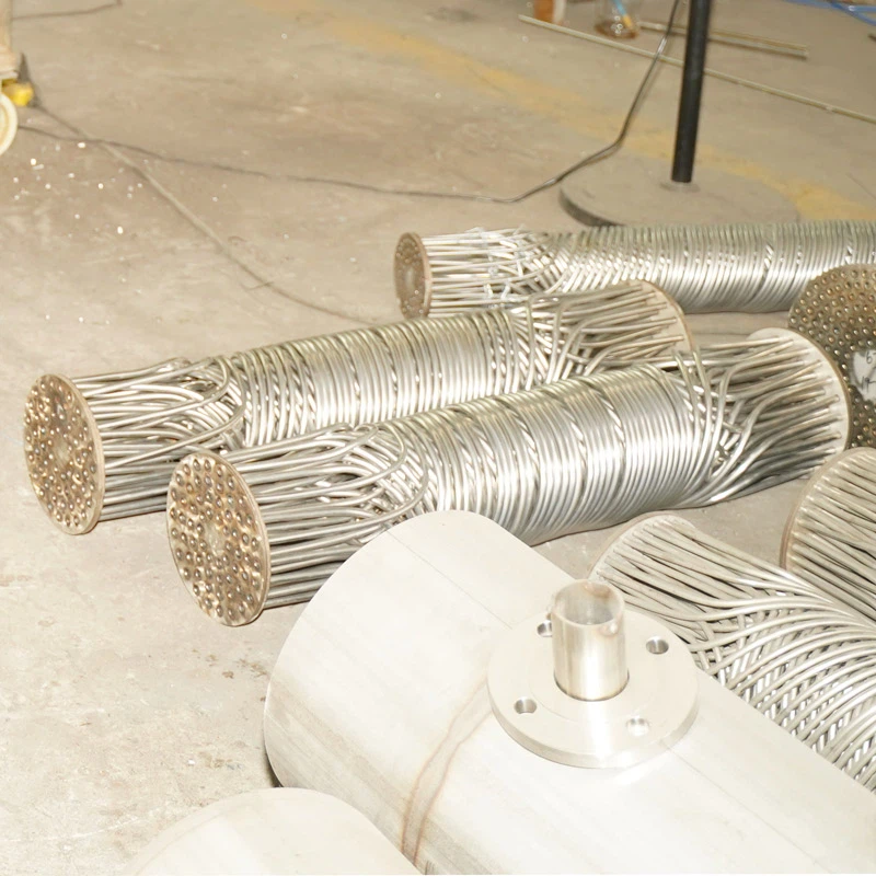 High Efficiency Spiral Coil wound Heat Exchanger High Efficiency Spiral Coil wound Heat Exchanger